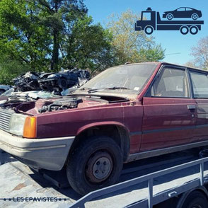 Enlèvement épave Nissan Micra