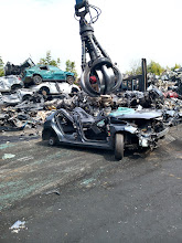 Enlèvement BMW épave